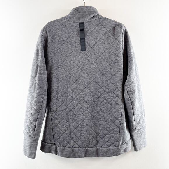 Lululemon Forever Warm Pullover Sweatshirt Heathered Core Dark Gray 10 - Picture 4 of 4